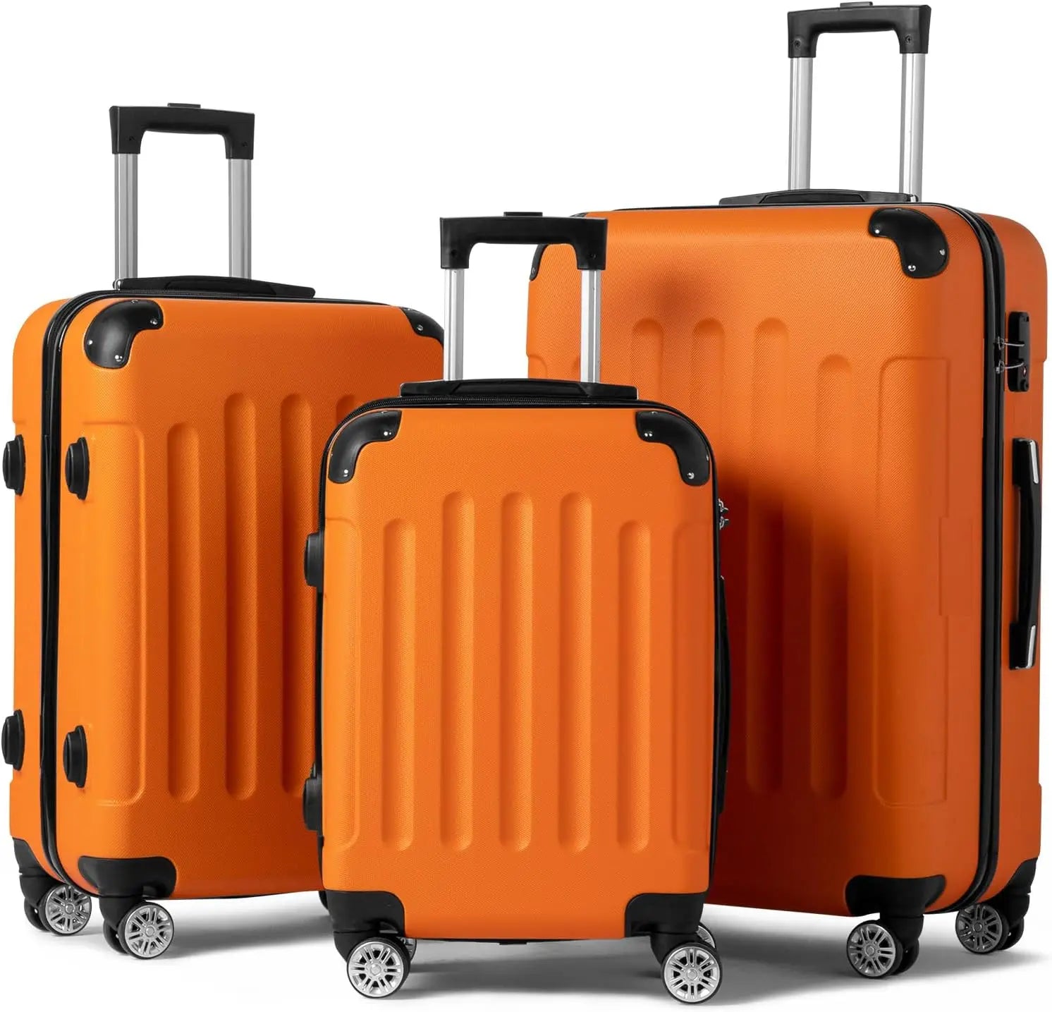 3-Piece Luggage Set Lightweight with Rolling Wheels - DOFIBA