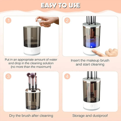 Electric Makeup Brush Cleaner Rechargeable - DOFIBA