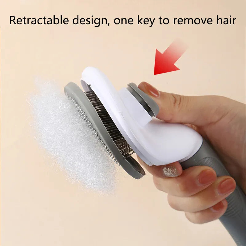 Pet Hair Remover Grooming Brush - DOFIBA