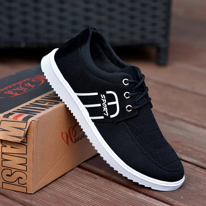 Men's Luxury Feel Canvas Shoes Lightweight - DOFIBA