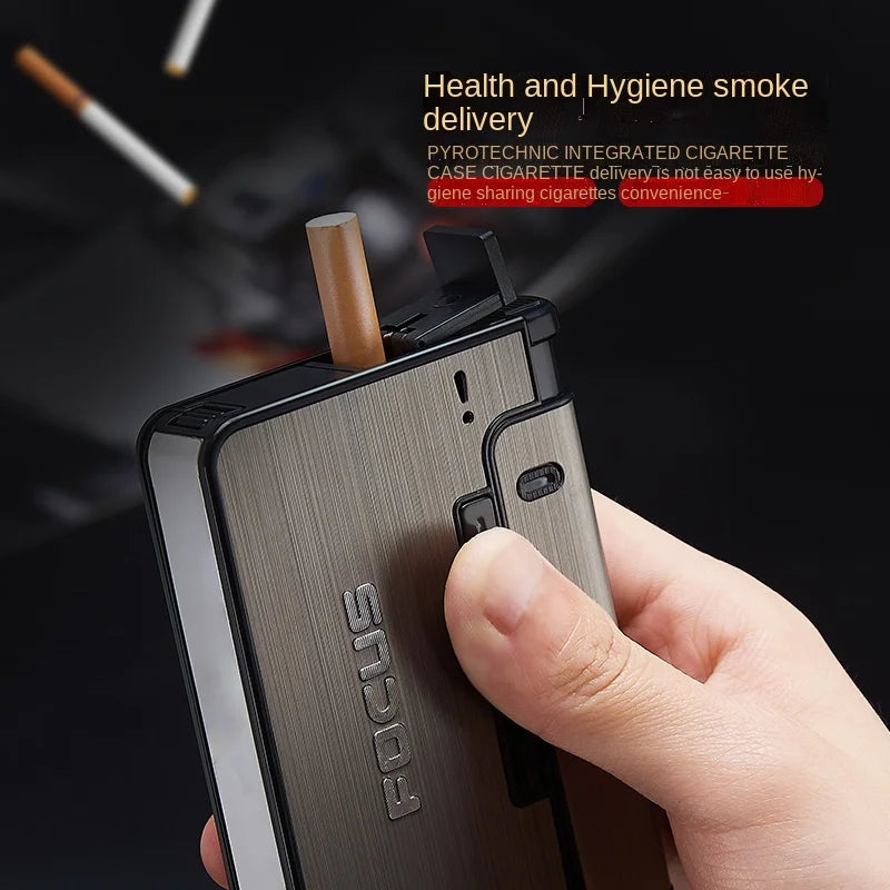 Automatic Cigarette Holder With In-Built Lighter - DOFIBA