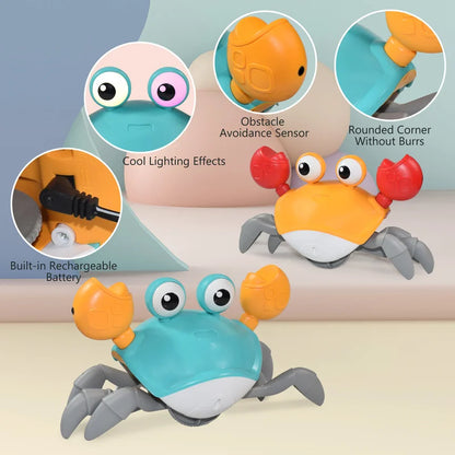 Kids Induction Escape Crab Octopus Crawling Toy - DOFIBA