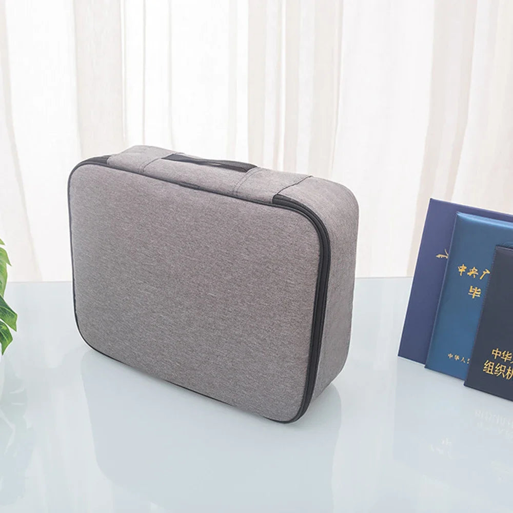 Large Capacity Multi-Layer Document Storage Bag - DOFIBA