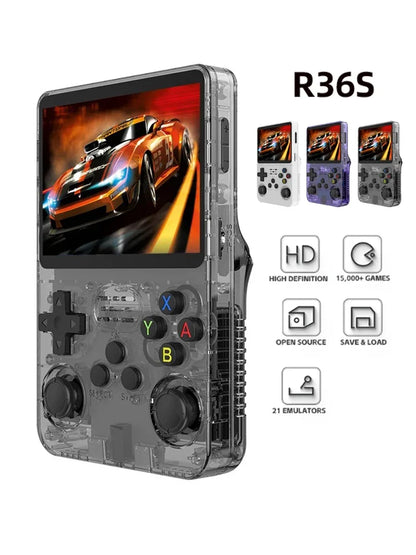 3.5 Inch IPS Screen Portable Pocket Video Player 64GB Games