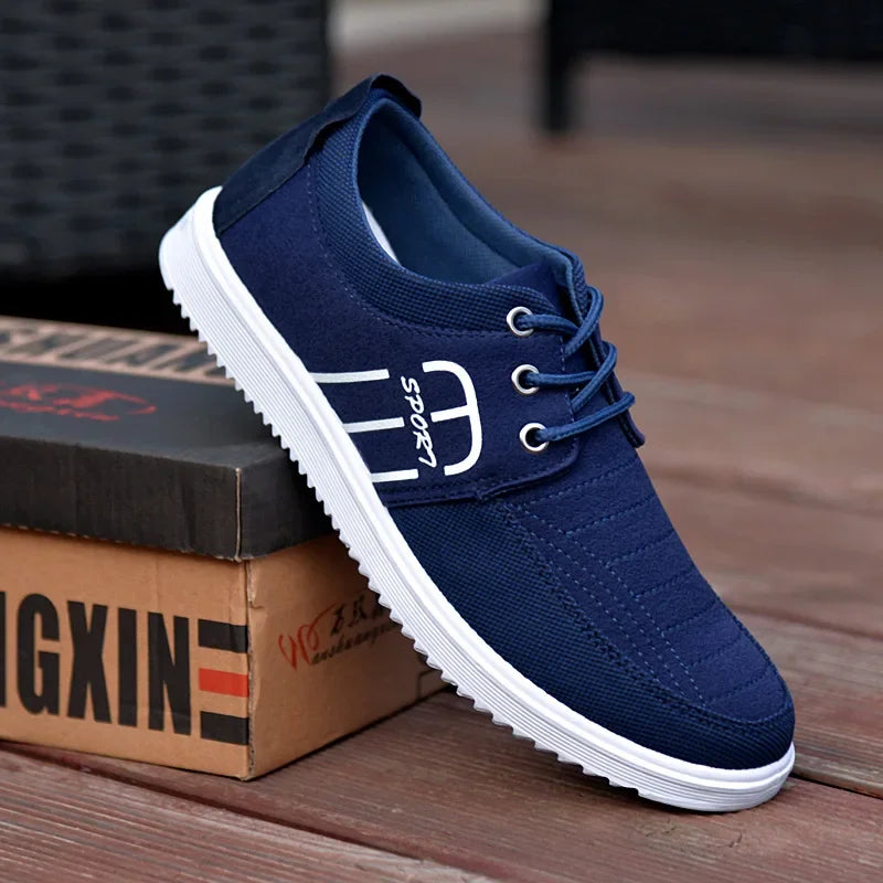 Men's Luxury Feel Canvas Shoes Lightweight - DOFIBA