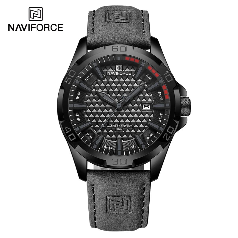 Men Casual Sport Military Quartz Calendar Wrist Watch - DOFIBA