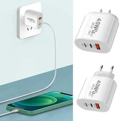 40W USB-C Charger With Quick Charge 3.0 - DOFIBA