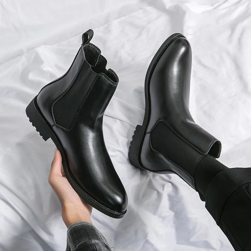 British Style Chelsea Boots Men - DOFIBA