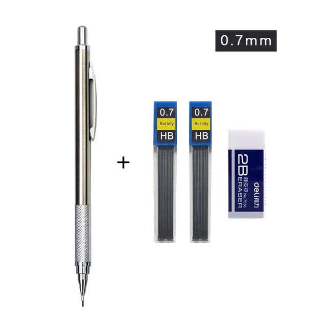 Mechanical Pencil Set 0.3/0.5/0.7/0.9/1.3/2.0mm - DOFIBA