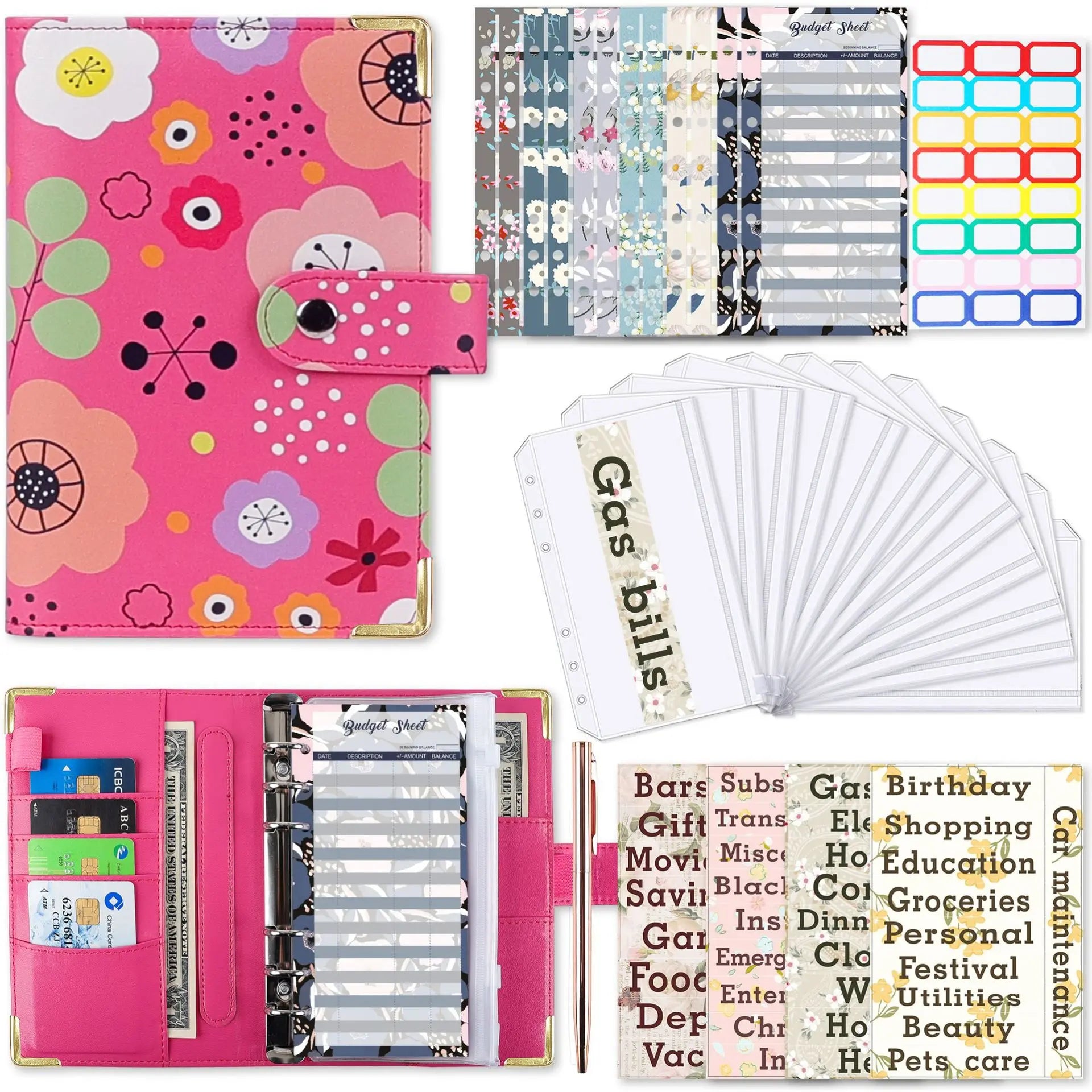 A6 Butterfly Planner Binder - DOFIBA