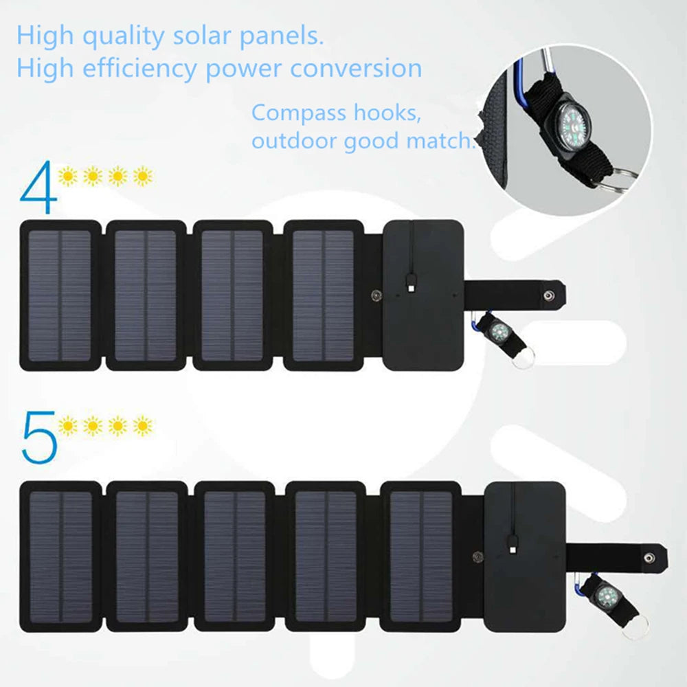 Foldable Outdoor Solar Panels - DOFIBA