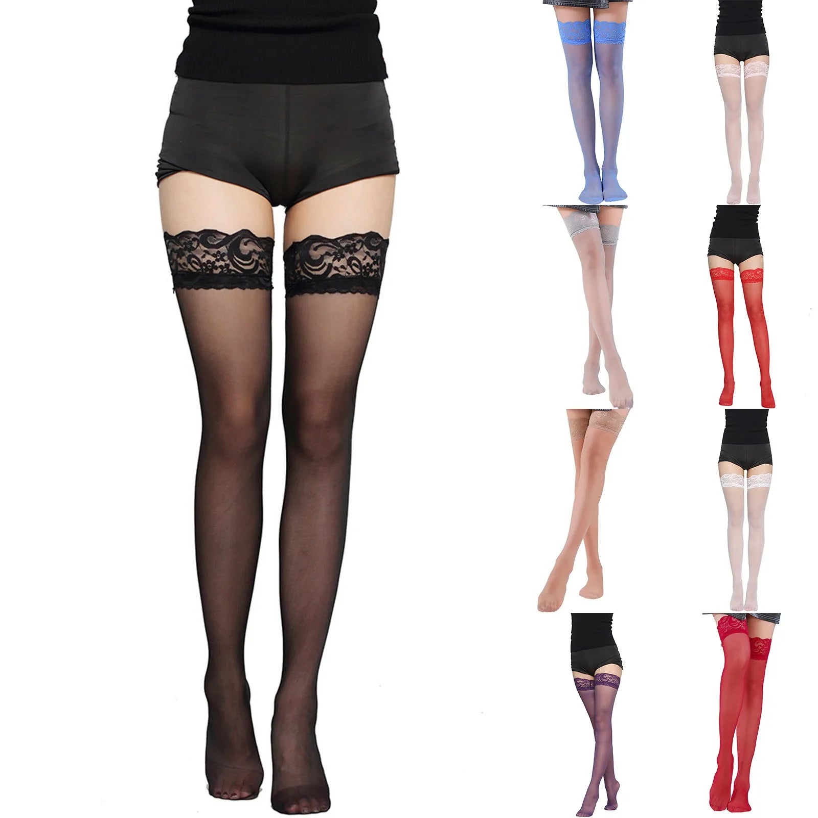 Women Pack Low Cut Stockings Long Cute - DOFIBA