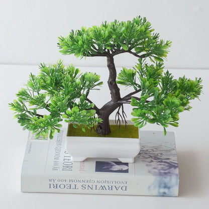 Artificial Bonsai Plastic Tree - DOFIBA