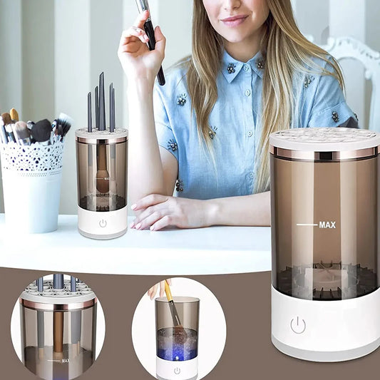 Electric Makeup Brush Cleaner Rechargeable - DOFIBA