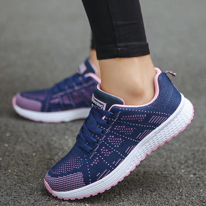 Fashion Breathable Women's Sneakers Trainers - DOFIBA