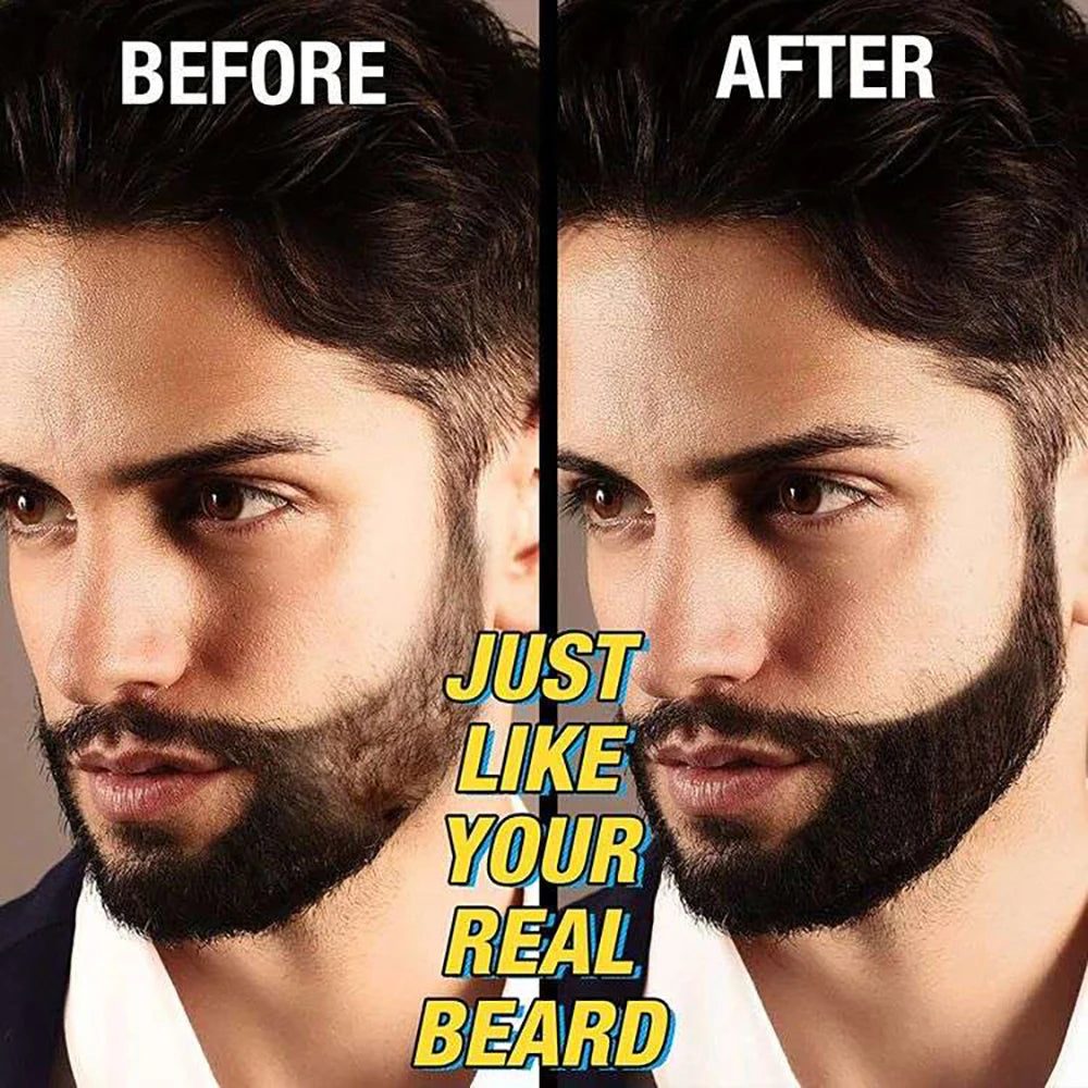 Waterproof Beard Pen Filler Pencil And Brush - DOFIBA