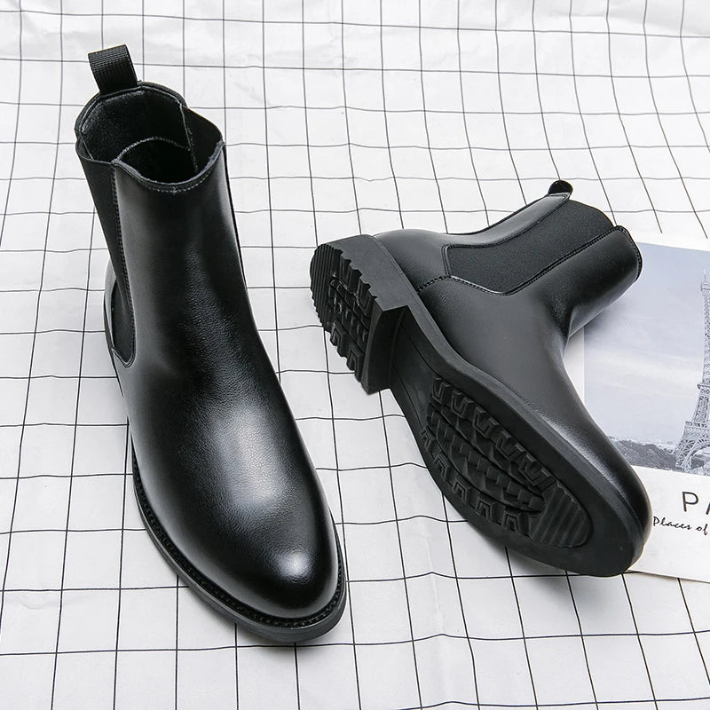 British Style Chelsea Boots Men - DOFIBA