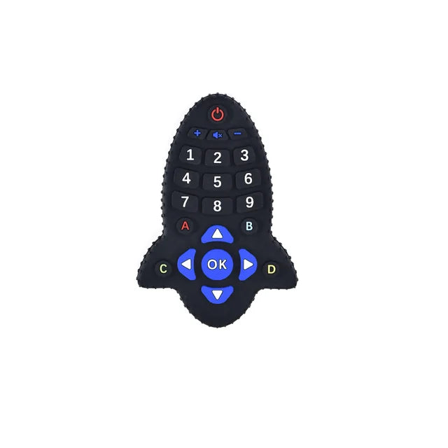 Baby Silicone Teether Toys Remote Control Shape - DOFIBA