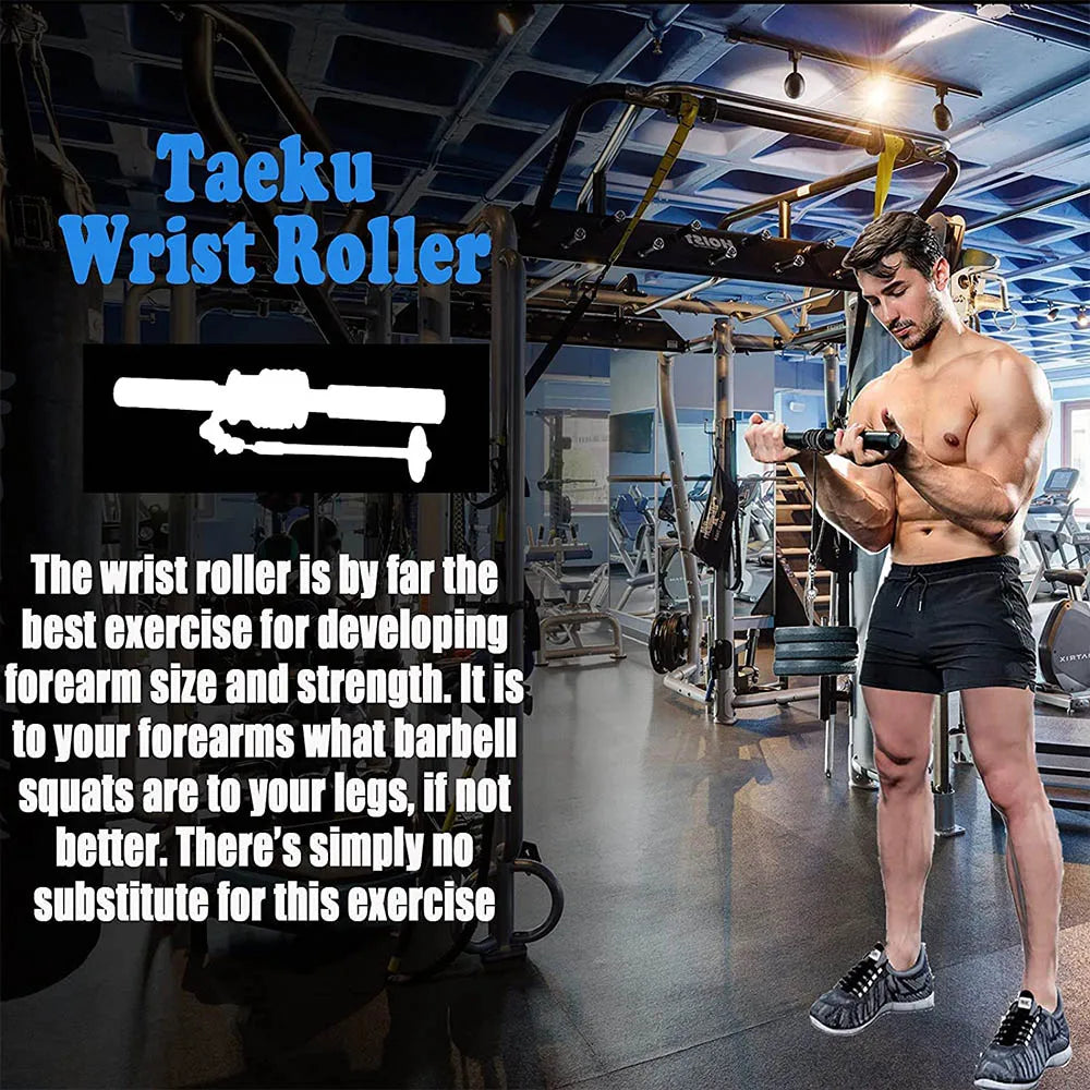 Wrist Forearm Exerciser Roller - DOFIBA