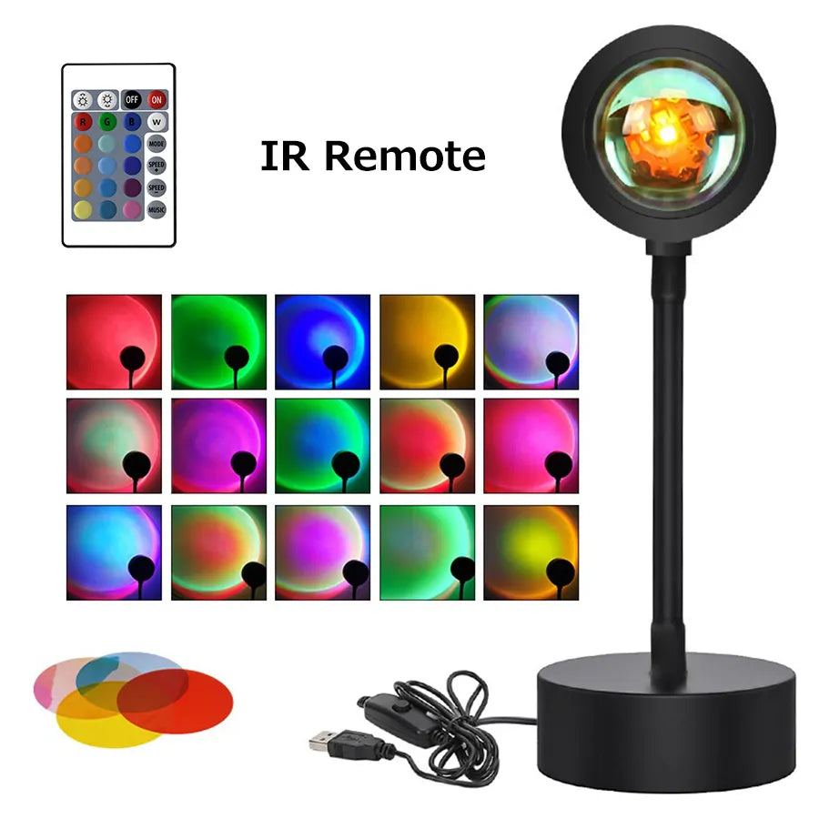 Smart Sunset Lamp Night Light Projector - DOFIBA